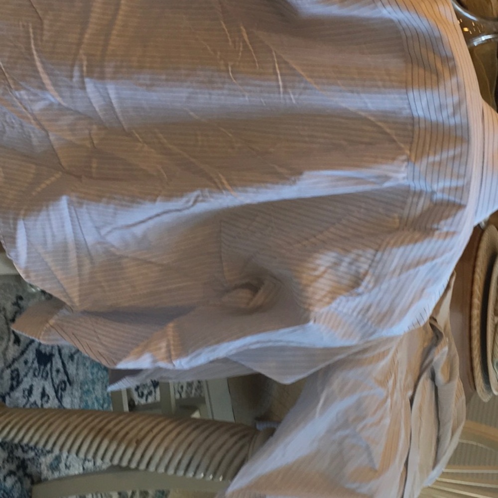 2custom made dress shirts worn once